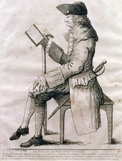 Portrait of General James Edward Oglethorpe, 1785 by Samuel Ireland